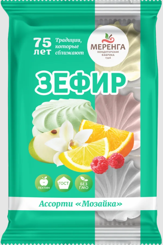 Меренга Зефир Мозайка, 270г  в Миассе
