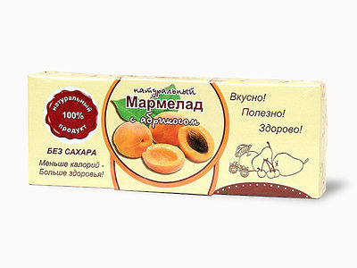  Мармелад натуральный "Абрикос" 140г в Миассе