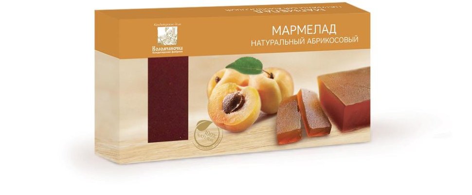  Мармелад пластовый 210г абрикосовый  в Миассе