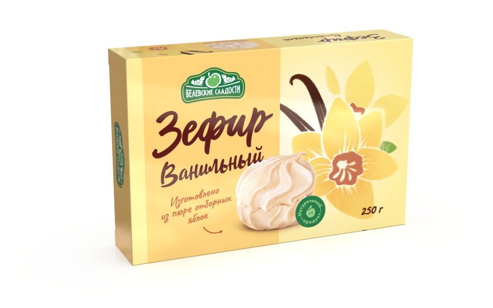  Зефир белевский "Ванильный" 250г в Миассе
